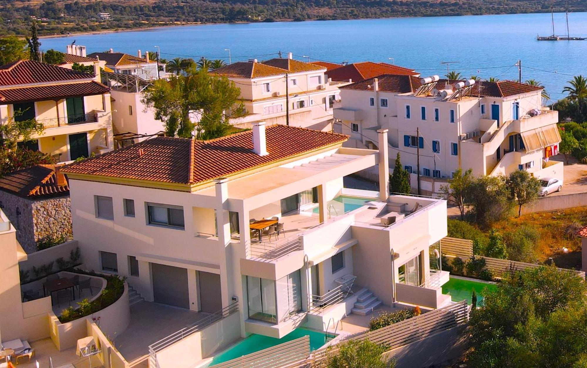 Luxury Houses With Private Pools In Porto Heli By Goutos Properties Exterior foto